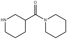 PIPERIDINO(3-PIPERIDINYL)METHANONE HYDROCHLORIDE Structure