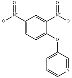 3-(2,4-DINITROPHENOXY)PYRIDINE Structure
