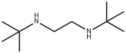N,N'-ジ-tert-ブチルエチレンジアミン 化学構造式