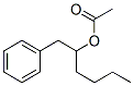 alpha-butylphenethyl acetate    Struktur