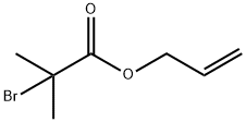 2-ブロモ-2-メチルプロピオン酸アリル 化学構造式