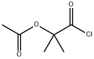 2-乙酰氧基异丁酰氯, 40635-66-3, 结构式