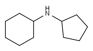 N-cyclopentylcyclohexanamine Structure