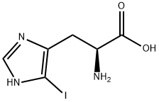 5-iodohistidine 结构式