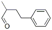 α-メチルベンゼンブタナール 化学構造式