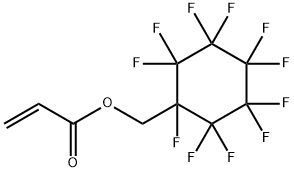 パ-フルオロシクロヘキシルメチルアクリル酸 化学構造式