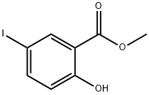 5-碘水杨酸甲酯 结构式
