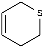 5,6-Dihydro-2H-thiopyran Struktur