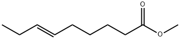 (E)-6-ノネン酸メチル 化学構造式