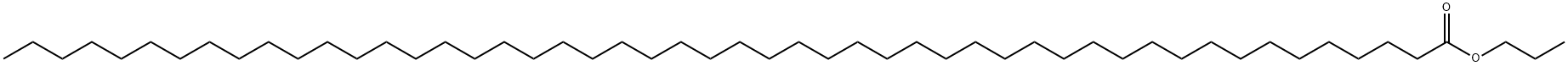 Pentacontanoic acid propyl ester Structure