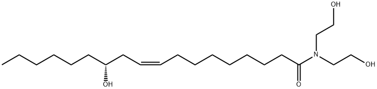 蓖麻醇酸酰胺 DEA, 40716-42-5, 结构式