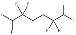 1,1,2,2,5,5,6,6-Octafluorohexane 结构式