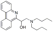 2-(dibutylamino)-1-phenanthridin-6-yl-ethanol 结构式