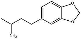 4-(苯并[D][1,3]二氧杂-5-基)丁烷-2-胺 结构式