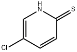 5-氯-2-巯基吡啶 结构式