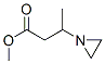 methyl beta-methylaziridine-1-propionate Struktur