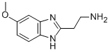 2-AMINOETHYL-5(6)-METHOXY-BENZIMIDAZOLE Struktur