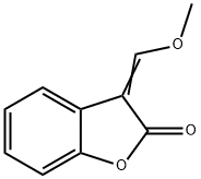 3-(Methoxymethylene)-2(3H)-benzofuranone Struktur