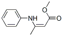 3-Phenylamino-2-butenoic acid methyl ester Structure