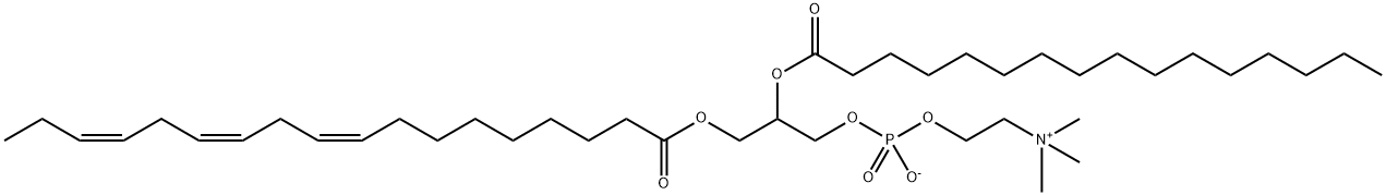 卵膦脂或膦脂酰胆碱, 40811-94-7, 结构式