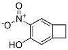 Bicyclo[4.2.0]octa-1,3,5-trien-3-ol,  4-nitro- Struktur