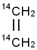ETHYLENE, [14C(U)] Struktur