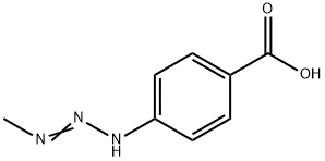 p-(3-Methyl-1-triazeno)benzoic acid, potassium salt Struktur
