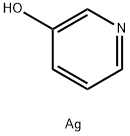 3-Pyridinol, silver(1+) salt Structure