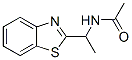 Acetamide, N-[1-(2-benzothiazolyl)ethyl]- (7CI,8CI) 结构式