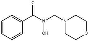 N-(4-Morpholinylmethyl)benzohydroxamic acid Struktur