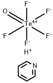 吡啶五氟氧代碲酸(VI), 40904-35-6, 结构式