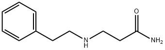 N3-(2-フェニルエチル)-Β-アラニンアミド 化学構造式