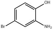 2-氨基-4-溴苯酚, 40925-68-6, 结构式