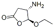 2(3H)-Furanone,4-amino-5-ethoxydihydro-,(4S,5S)-(9CI) Structure