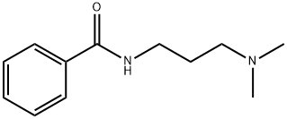 N-[3-(ジメチルアミノ)プロピル]ベンズアミド 化学構造式