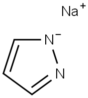 1H-ピラゾール/ナトリウム 化学構造式