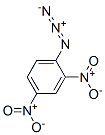 2,4-ジニトロフェニルアザイド 化学構造式