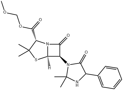 サルピシリン 化学構造式