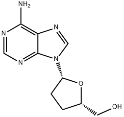 Dideoxyadenosine Struktur