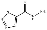 1,2,3-thiadiazole-5-carbohydrazide Struktur