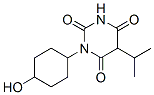 1-(4-Hydroxycyclohexyl)-5-isopropylbarbituric acid Structure