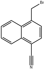 4-溴-萘-1-甲腈, 41014-20-4, 结构式