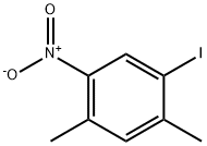 2,4-二甲基-1-碘-5-硝基苯 结构式