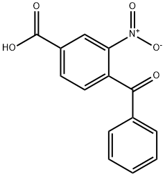4-Benzoyl-3-nitrobenzoic acid 结构式