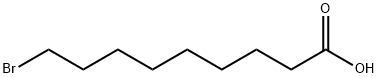 9-溴壬酸, 41059-02-3, 结构式