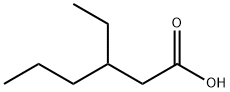 3-ETHYLHEXANOIC ACID Struktur