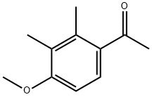 1-(4-METHOXY-2,3-DIMETHYLPHENYL)ETHANONE 结构式
