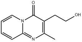 3-(2-ヒドロキシエチル)-2-メチル-4H-ピリド[1,2-a]ピリミジン-4-オン 化学構造式