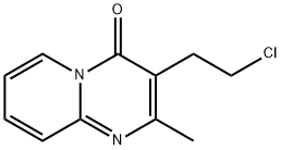 3-(2-Chloroethyl)-2-methylpyrido[1,2-a]pyrimidin-4-one Struktur