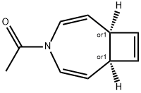 4-Azabicyclo[5.2.0]nona-2,5,8-triene, 4-acetyl-, cis- (9CI) 结构式